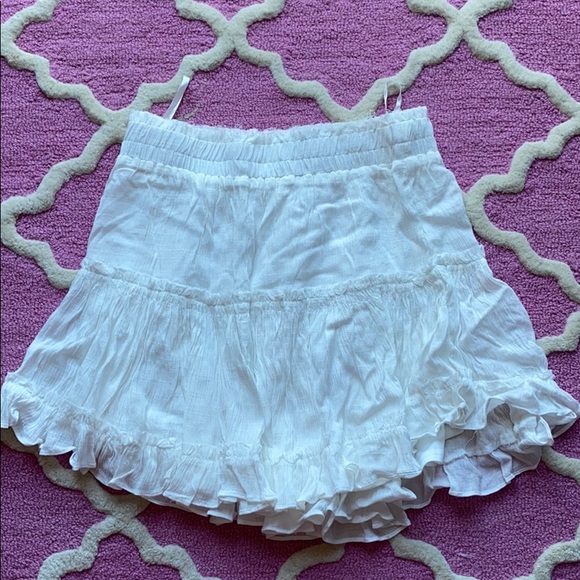 Juniper Blu Dresses & Skirts - Juniper Blu Boho Skirt - White Size Small